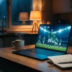 Écran de paris en direct pendant un match de la Coupe du Monde 2026