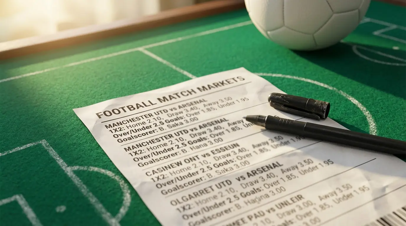 Différents types de paris sportifs pour la Coupe du Monde 2026